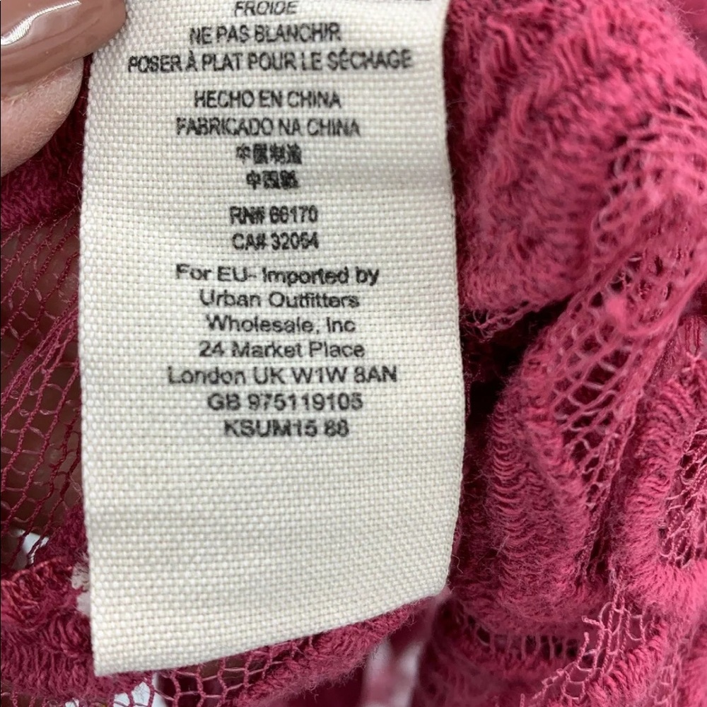 Free people Jens pirates booty lacy EL Sol lace XS - Picture 5 of 6